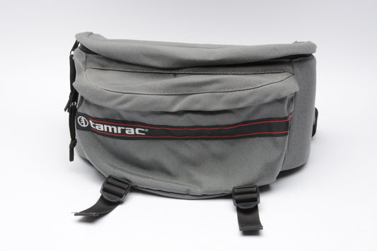 Tamrac Waist Pack Camera Bag Hip Belt with Divider (Gray), Nice & Clean