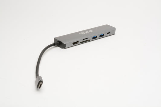 Plugable USB-C 7-In-1 (USBC-7IN1E) Multi-Port Docking Hub