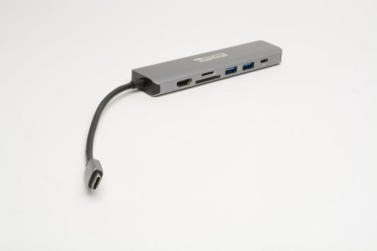 Plugable USB-C 7-In-1 (USBC-7IN1E) Multi-Port Docking Hub
