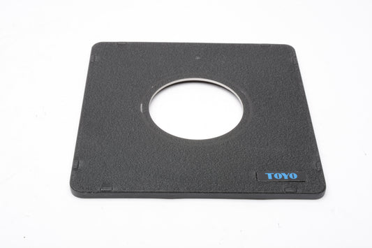 Toyo 4x4" lens board w/65mm opening