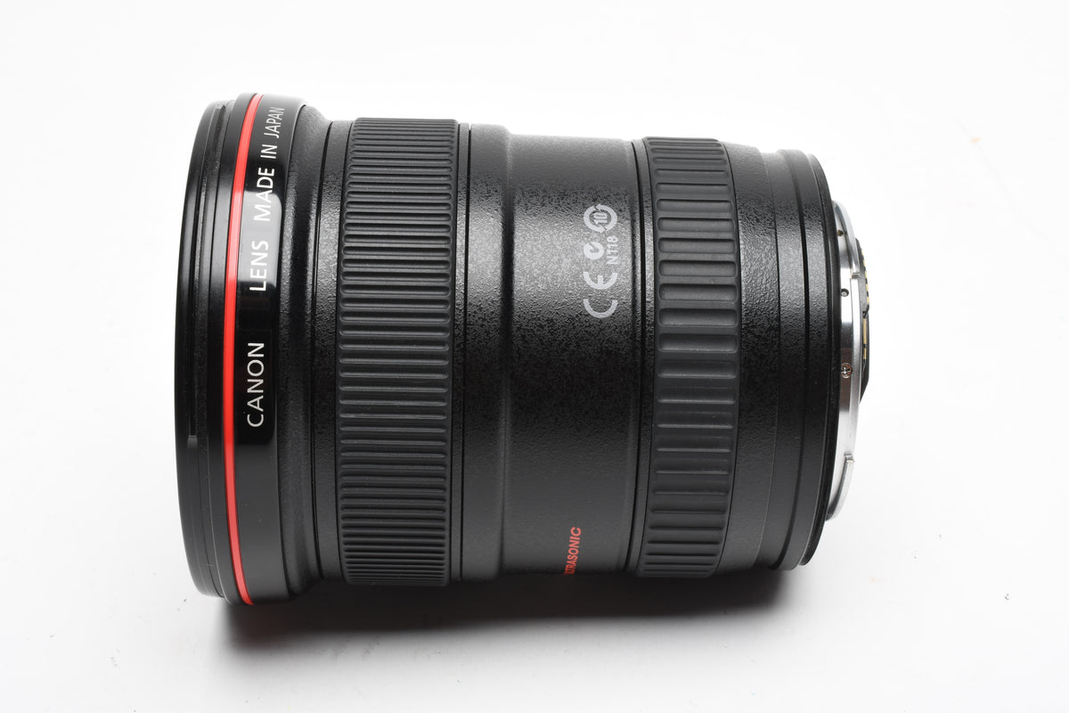 Canon EF 17-40mm f4L, Very clean & sharp! w/Hood + Caps