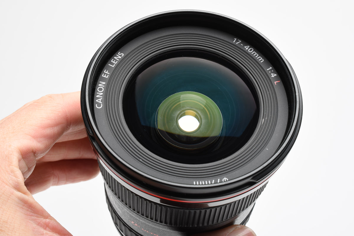 Canon EF 17-40mm f4L, Very clean & sharp! w/Hood + Caps