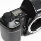 Nikon N8008s 35mm SLR Body w/MF-21 Back, cap, tested, Great!