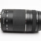 Canon EF 75-300mm f4-5.6 III Telephoto zoom lens, caps, Great!