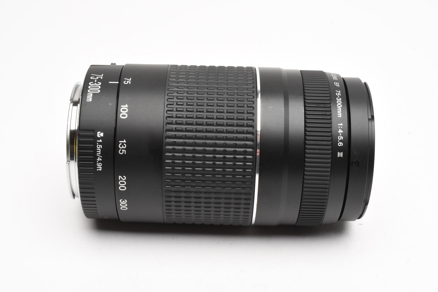 Canon EF 75-300mm f4-5.6 III Telephoto zoom lens, caps, Great!