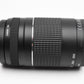 Canon EF 75-300mm f4-5.6 III Telephoto zoom lens, caps, Great!