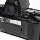 Nikon N8008s 35mm SLR Body w/MF-21 Back, cap, tested, Great!