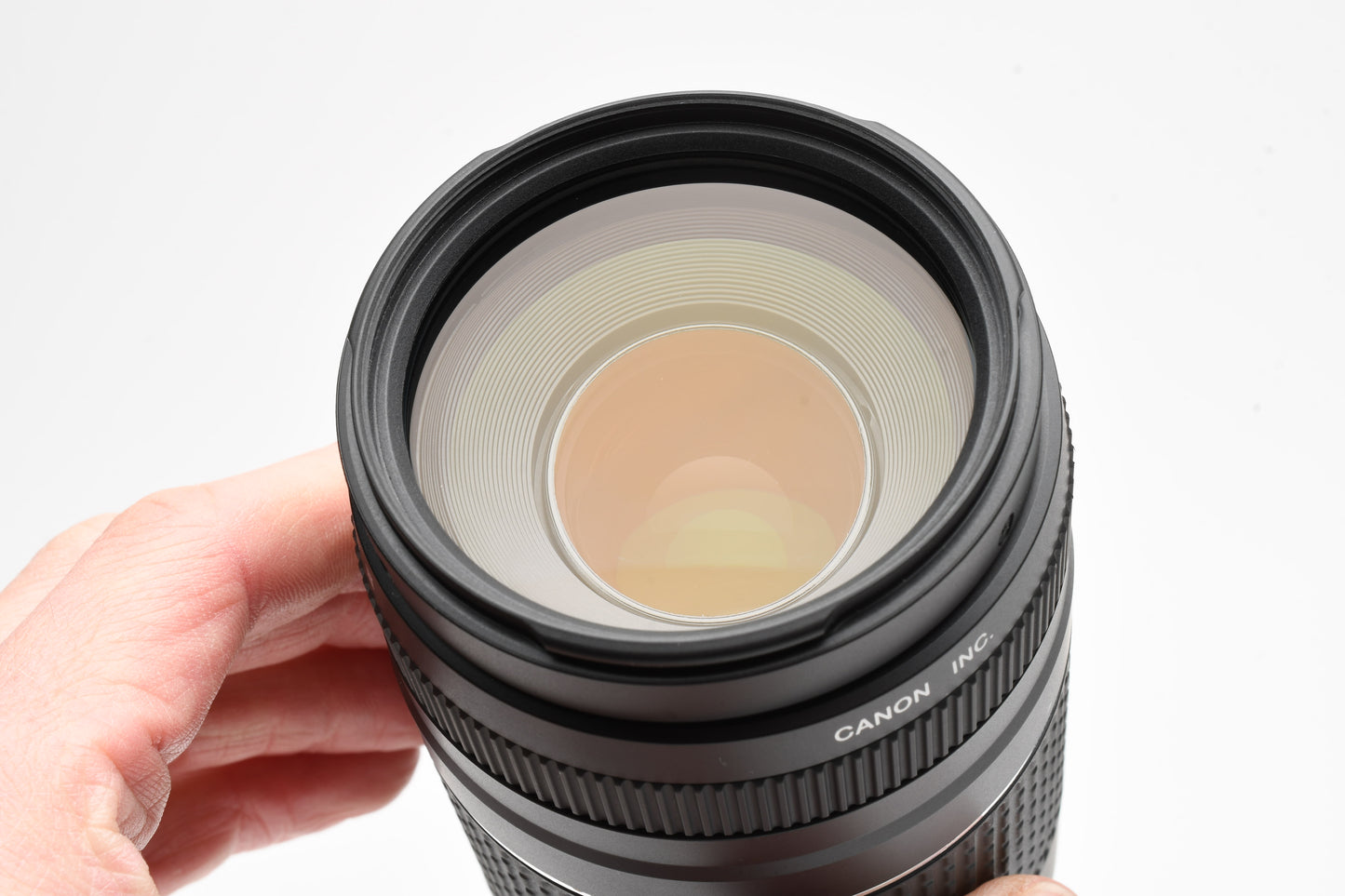 Canon EF 75-300mm f4-5.6 III Telephoto zoom lens, caps, Great!