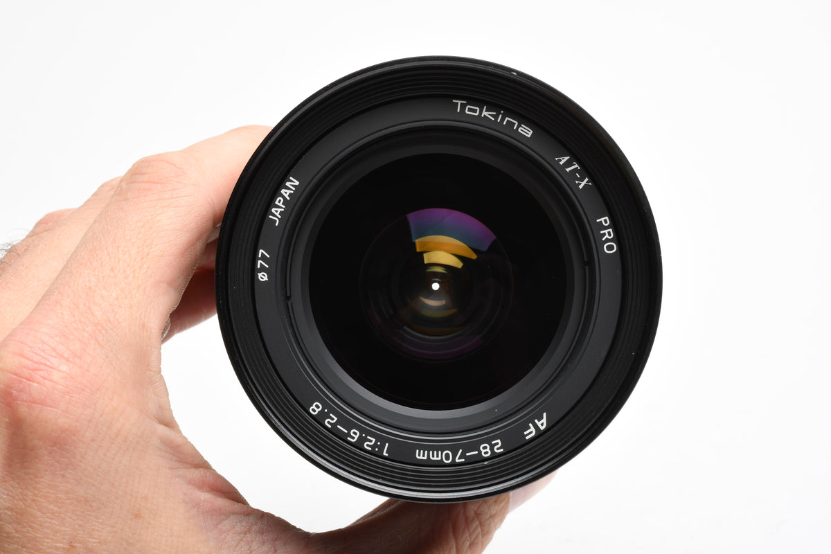 Tokina AF 28-70mm f2.6-2.8 zoom lens for Nikon Ai-S, UV+Caps, Great