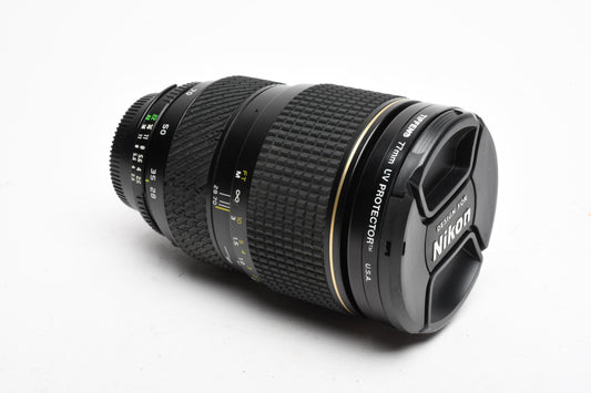 Tokina AF 28-70mm f2.6-2.8 zoom lens for Nikon Ai-S, UV+Caps, Great