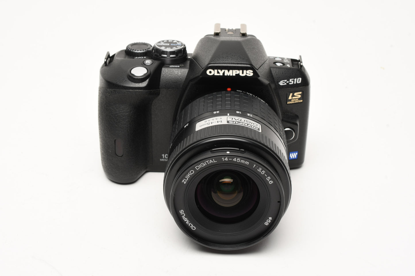 Olympus E510 IS 4/3 Camera w/14-45mm f3.5-5.6 zoom, 2Batts, CF, Great!