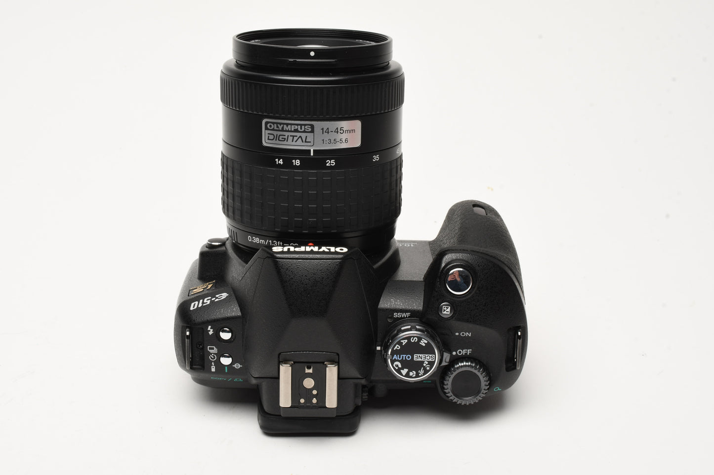 Olympus E510 IS 4/3 Camera w/14-45mm f3.5-5.6 zoom, 2Batts, CF, Great!