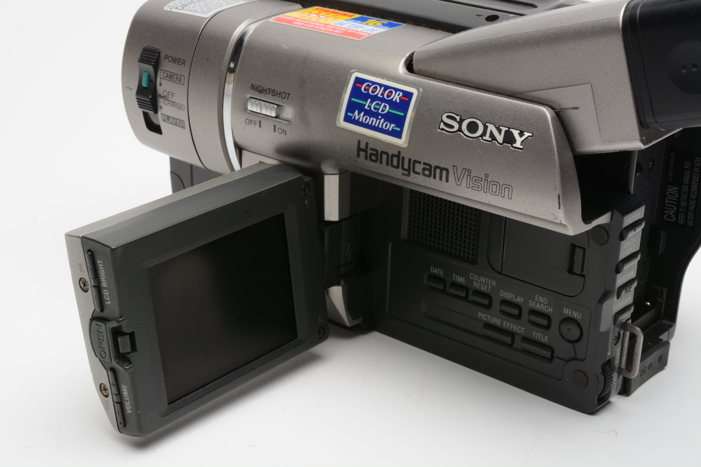 Sony CCD-TRV37 Video 8 Camcorder, Great Playback for Video 8 8mm Video cassettes