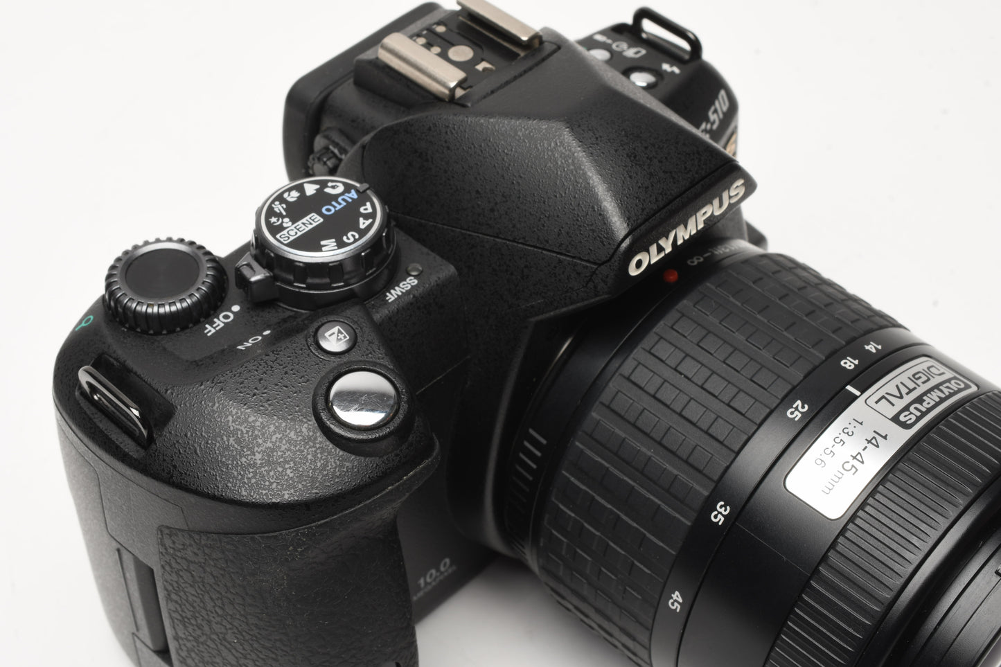 Olympus E510 IS 4/3 Camera w/14-45mm f3.5-5.6 zoom, 2Batts, CF, Great!