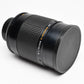Minolta RF Rokkor-X 500mm f8 Reflex lens, filters, case, Great!