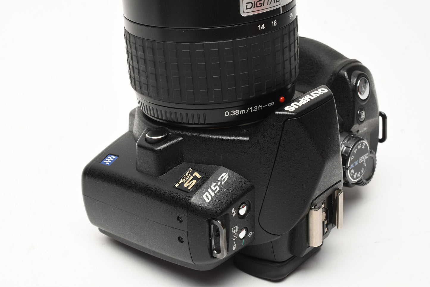 Olympus E510 IS 4/3 Camera w/14-45mm f3.5-5.6 zoom, 2Batts, CF, Great!