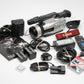 Canon GL2 Mini DV Camcorder bundle, 2batts, charger, AC, flash, remote, tested, Great!