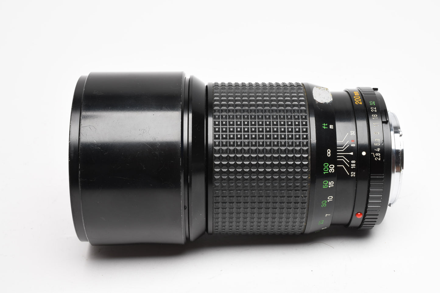 Minolta MD Tele Rokkor-X 200mm f2.8 w/Case, Nice, *Read
