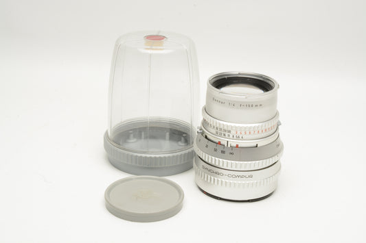 Hasselblad Carl Zeiss Sonnar 150mm f4 C Lens, Jewel case+cap, Mint-