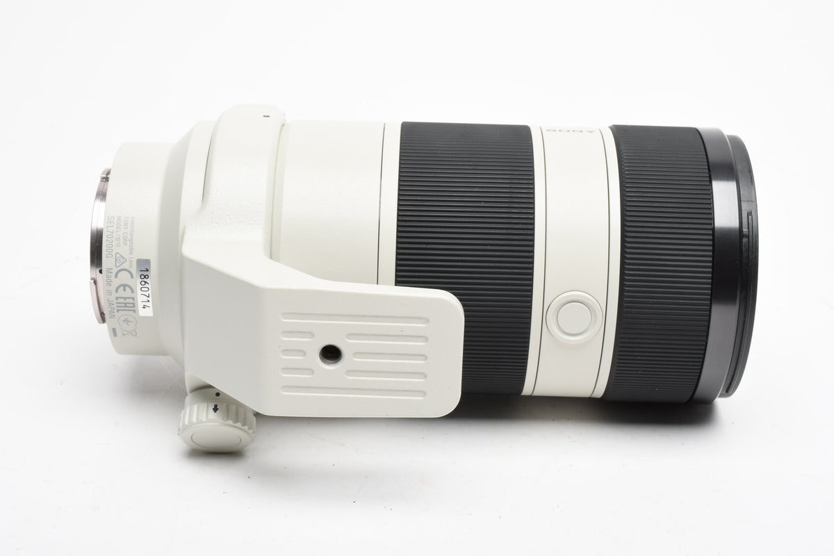 Sony FE 70-200mm F4 G OSS SEL7200G w/hood, caps, collar, pouch, +UV, Mint-