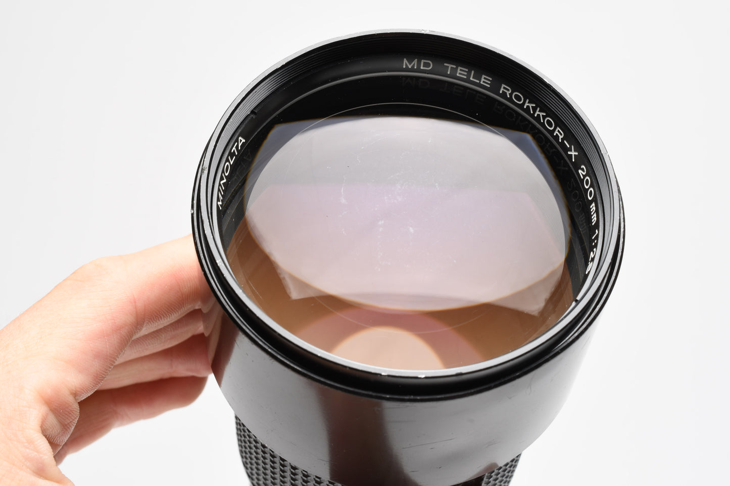 Minolta MD Tele Rokkor-X 200mm f2.8 w/Case, Nice, *Read