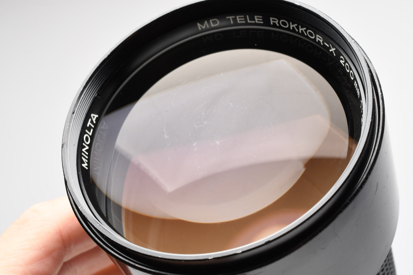 Minolta MD Tele Rokkor-X 200mm f2.8 w/Case, Nice, *Read