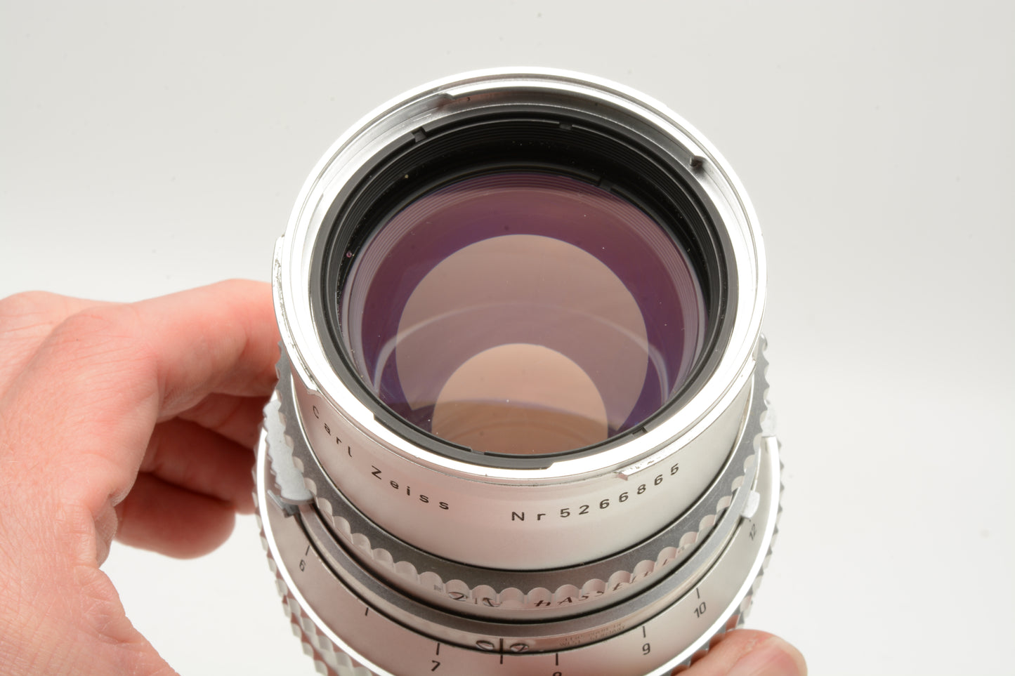 Hasselblad Carl Zeiss Sonnar 150mm f4 C Lens, Jewel case+cap, Mint-