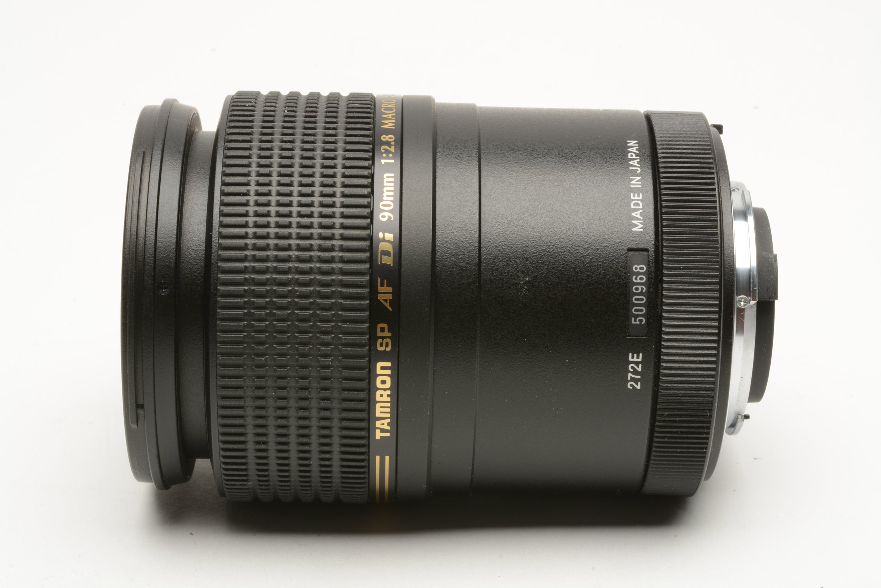 Tamron AF 90mm f2.8 Macro 1:1 SP Di lens 272E Nikon AF, caps, very clean &  sharp +Pola