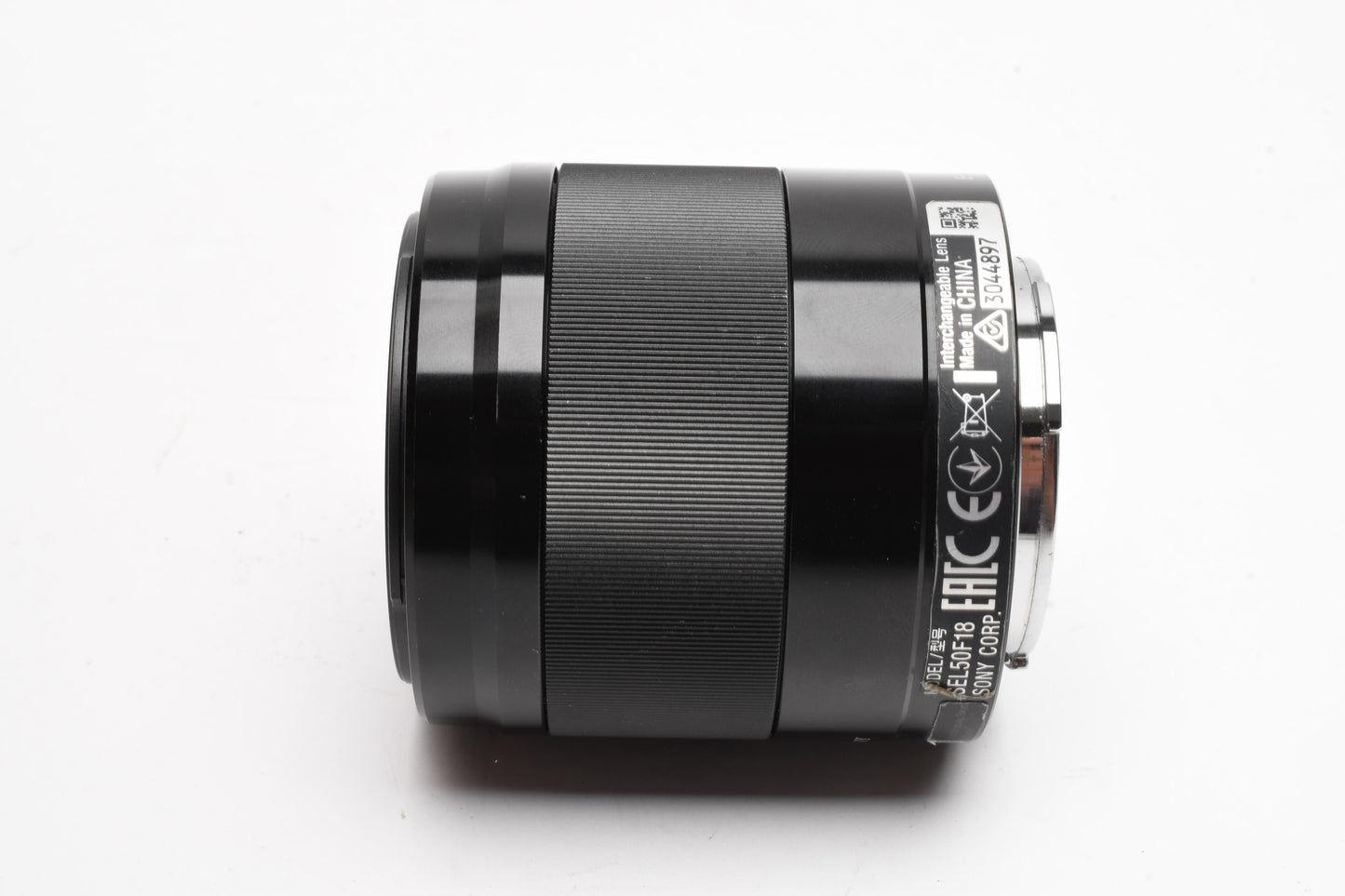 Sony 50mm f1.8 FE SEL50F18F Prime lens, Hood, Box, Clean