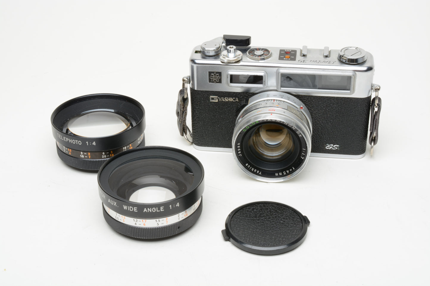 Yashica Electro 35 w/45mm f1.7 lens, tested, accurate, w/Lenses, Tested