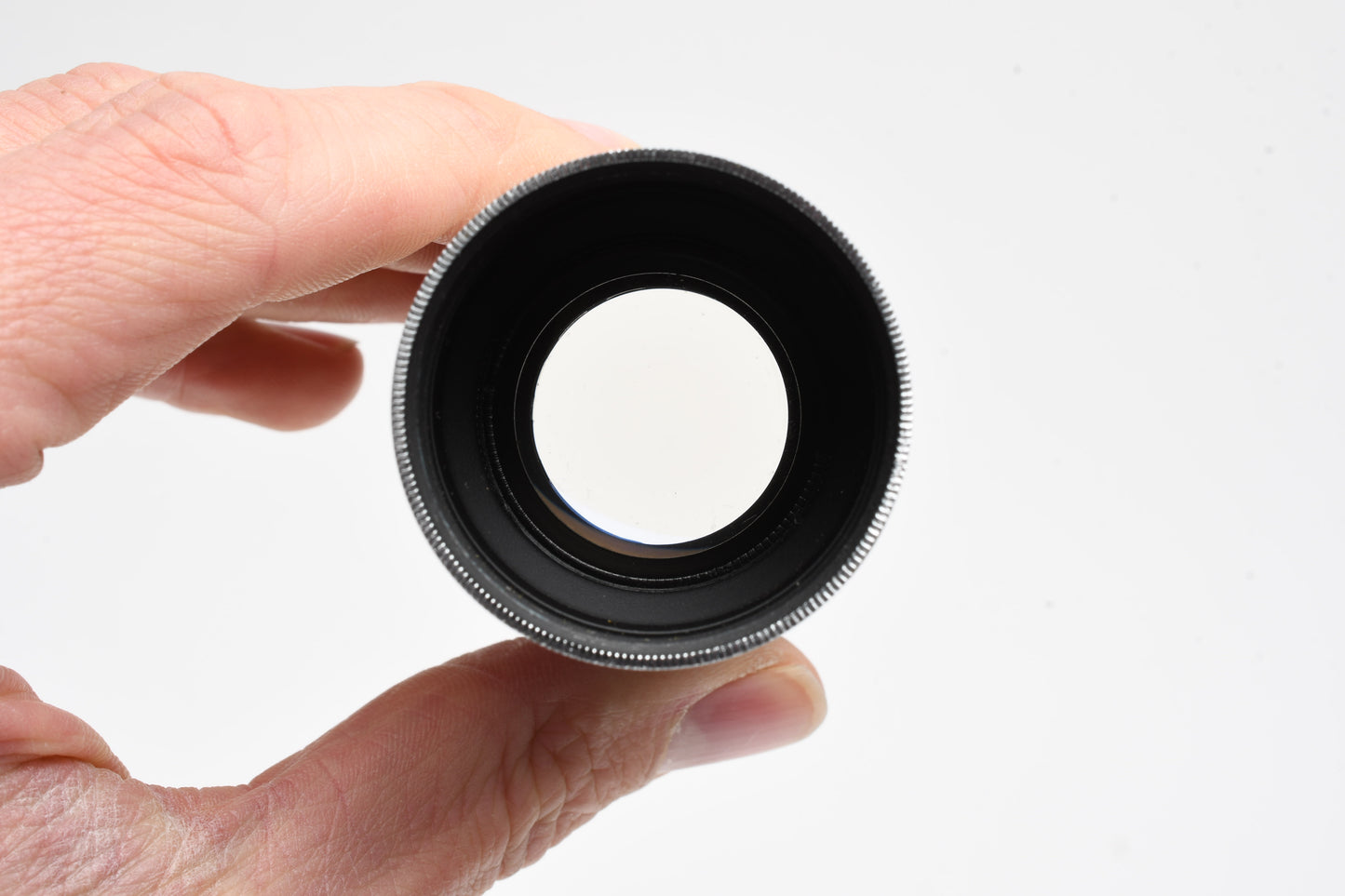 Elgeet 4" f4.5 Min-Tel D Mount lens in case
