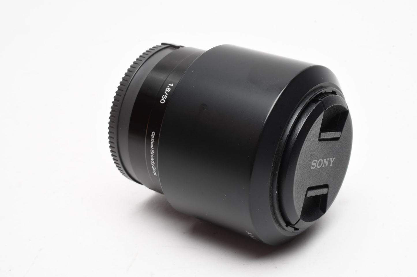Sony 50mm f1.8 FE SEL50F18F Prime lens, Hood, Box, Clean