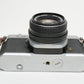 Pentax K1000 35mm SLR Body w/Pentax-M 50mm f1.7 lens, new seals, Great!