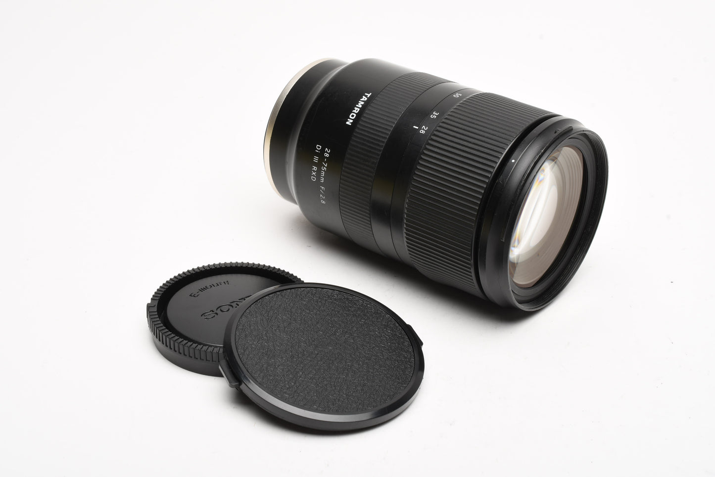 Tamron 28-75mm f2.8 Di III RXD for Sony E-Mount, Caps, USA