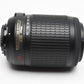 Nikon AF-S 55-200mm f4-5.6G ED VR DX SWM, Caps, Mint-