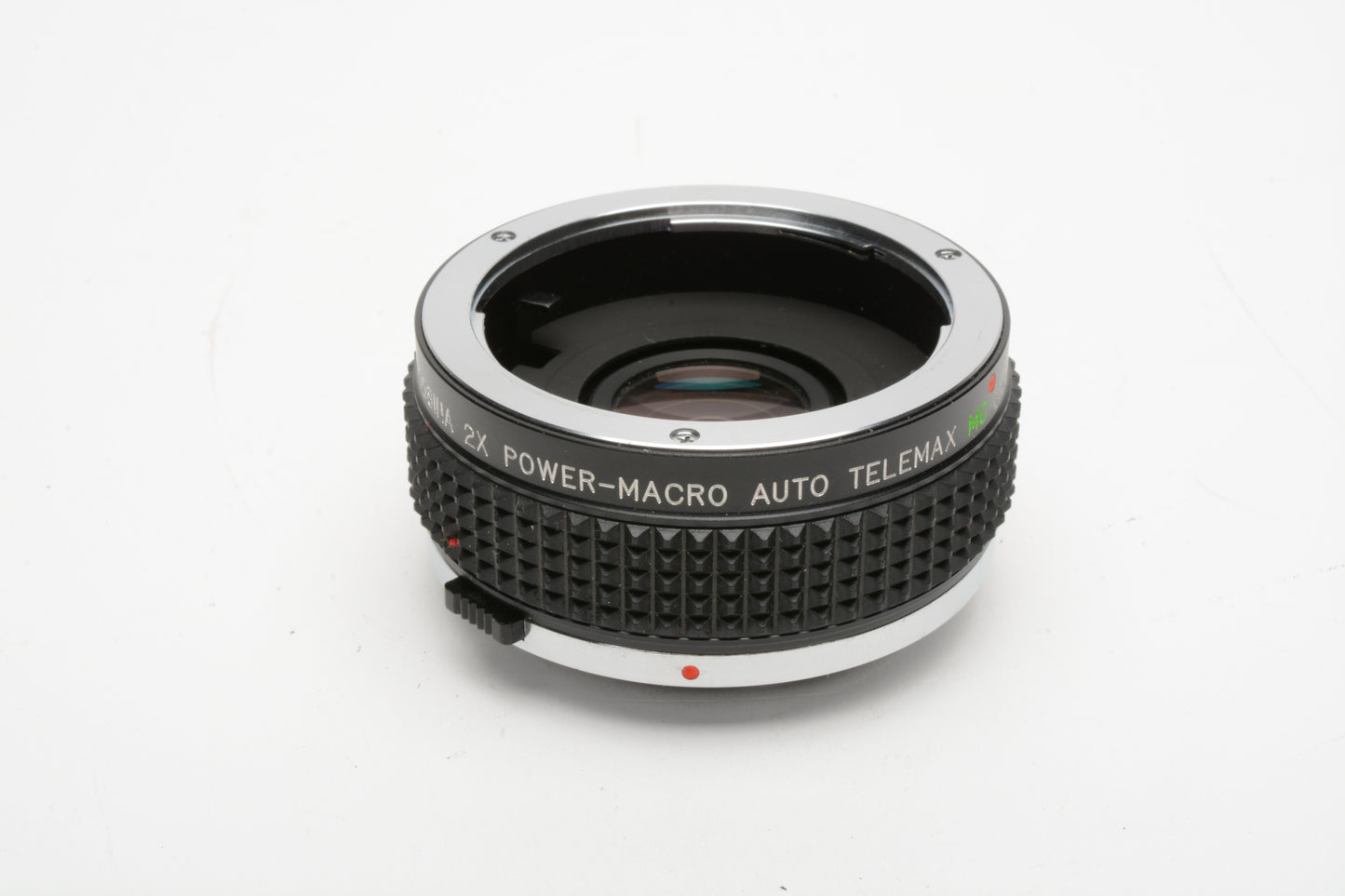 Cosina 2X Teleconverter for Olympus 35mm OM System, caps + case, clean