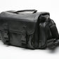 Sony Video camera shoulder bag / case ~14 x 7 x 7" (Black Pleather)