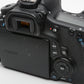 Canon EOS 60D DSLR Body w/battery, charger, strap, 6111K acts, tested, *Read