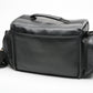 Sony Video camera shoulder bag / case ~14 x 7 x 7" (Black Pleather)