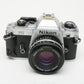 Nikon FG 35mm SLR w/Nikon E 50mm f1.8 lens, grip, New seals, Nice!!