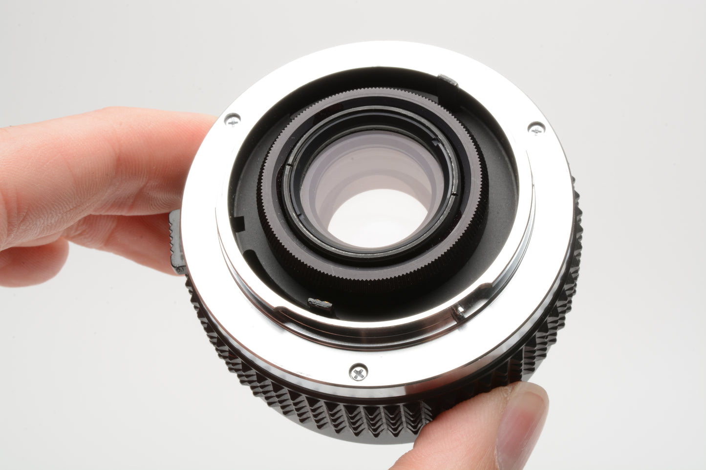 Cosina 2X Teleconverter for Olympus 35mm OM System, caps + case, clean