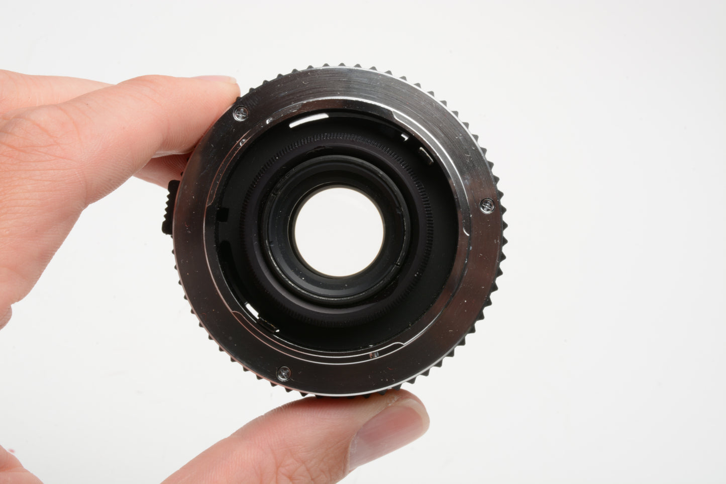 Cosina 2X Teleconverter for Olympus 35mm OM System, caps + case, clean