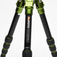 MeFoto BackPacker A0350 Aluminum Travel Tripod Green W/ Q0 Ball Head, Case+QR Plate