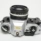 Nikon FG 35mm SLR w/Nikon E 50mm f1.8 lens, grip, New seals, Nice!!