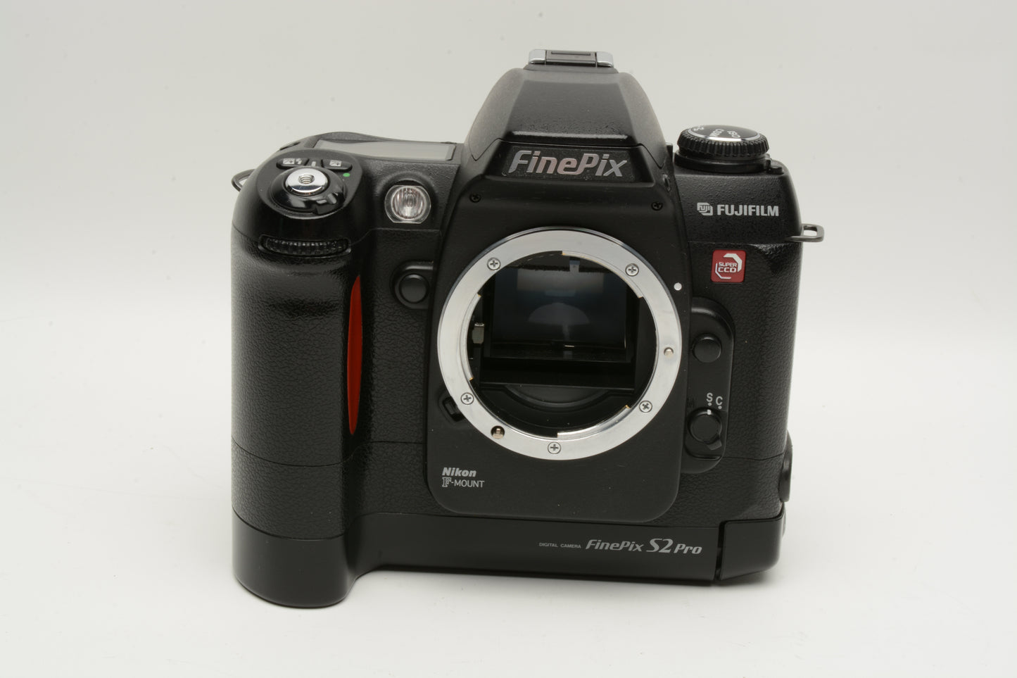 Fujifilm S2 Pro DSLR Body, AC adapter, CF card, cables, manuals, Boxed