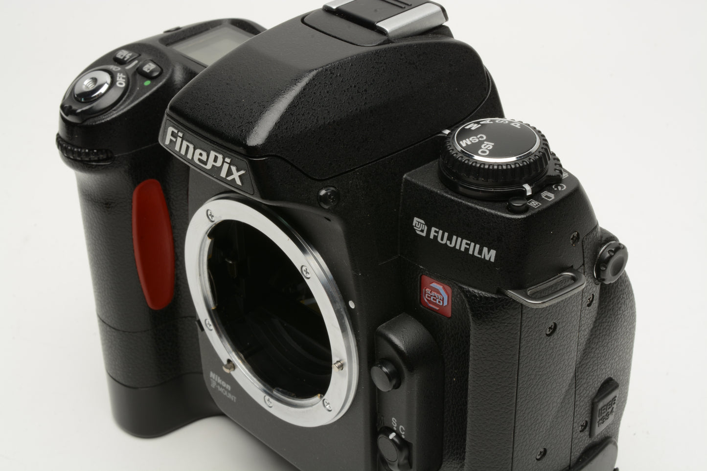 Fujifilm S2 Pro DSLR Body, AC adapter, CF card, cables, manuals, Boxed