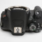 Canon EOS Rebel T5i DSLR Body Only, ONLY 277 Acts! + Batt+charger+strap