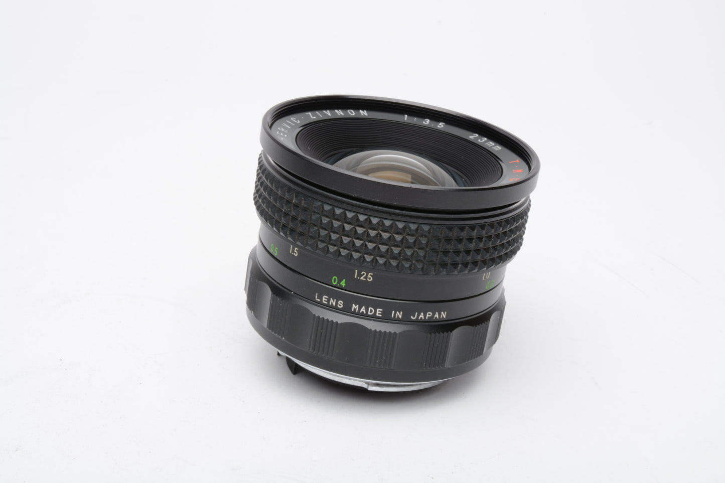 Hervic Zivnon Auto 1:3.5 23mm T.M.C. Lens for Pentax PK Mount, case, case, UV