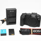 Canon EOS RP Mirrorless body, 2X batts, Dual charger, strap, ≤2000K Acts, Mint-