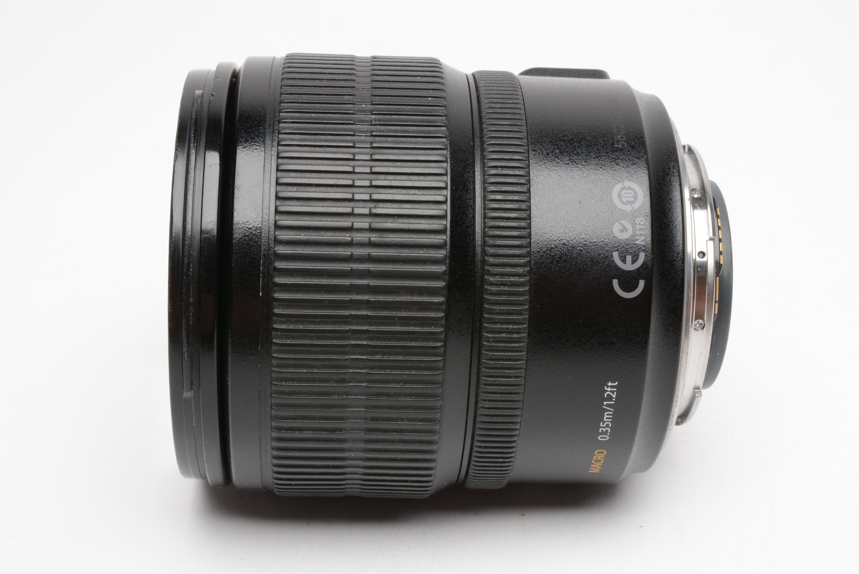 Canon EF-S 15-85mm f3.5-5.6 IS USM zoom lens, caps + hood, nice